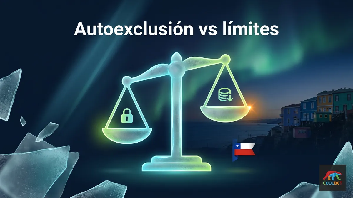 Diferencia entre autoexclusión y límites de juego en Coolbet Chile